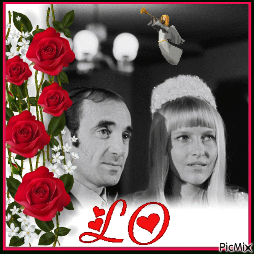 Mariage Charles Aznavour - GIF animado grátis