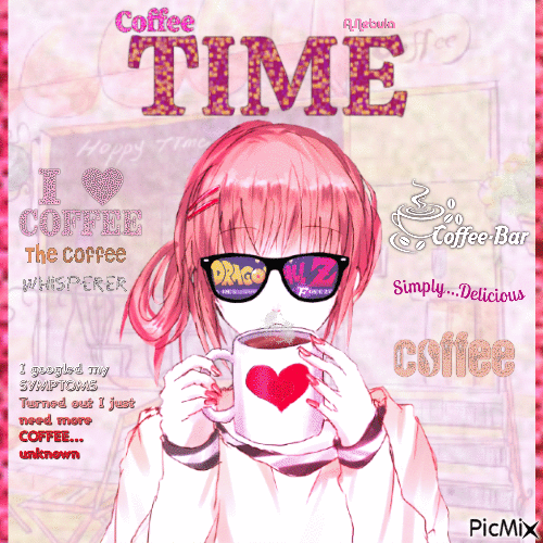 Coffee time/contest - Gratis animerad GIF
