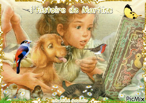 HD l'histoire de Martine - Gratis animerad GIF