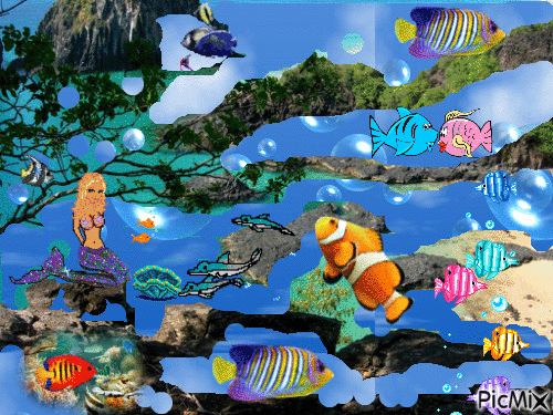aquarium - GIF animado gratis