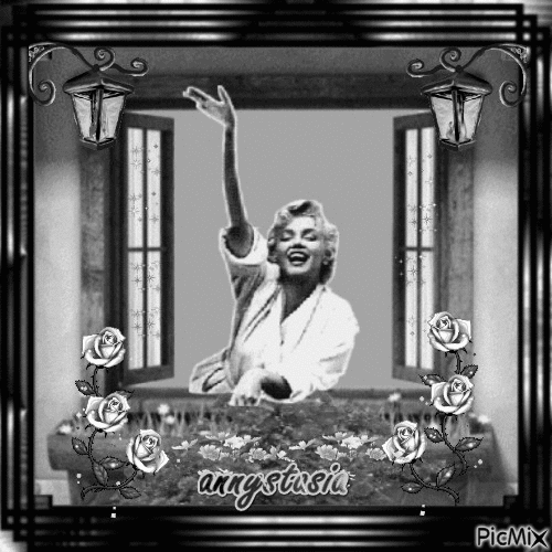 Hello Marilyn - Бесплатный анимированный гифка