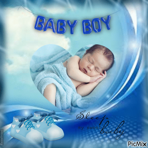 Baby boy - Δωρεάν κινούμενο GIF