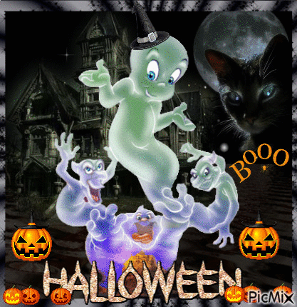 Halloween!☻w☻ - Бесплатный анимированный гифка