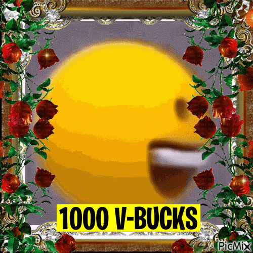 1000 V-BUCKS!? - Gratis geanimeerde GIF