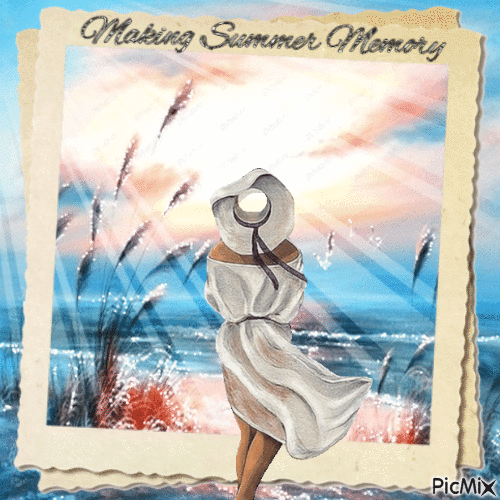 Making Summer Memory - Besplatni animirani GIF