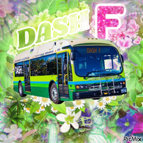 the Dash F Bus - GIF animé gratuit