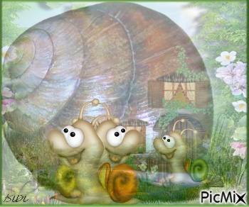 Vies d'escargots - gratis png