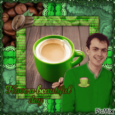 {#}Have a Beautiful Day - Skandar & Coffee{#} - Ingyenes animált GIF