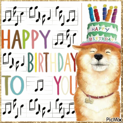 Happy Birthday to You - Безплатен анимиран GIF