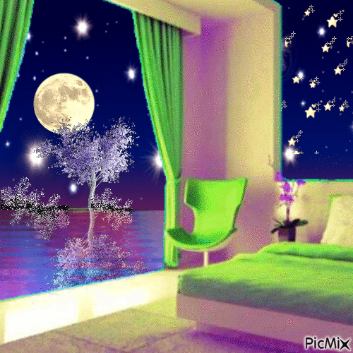 Sweet dreams Good night - Gratis animeret GIF