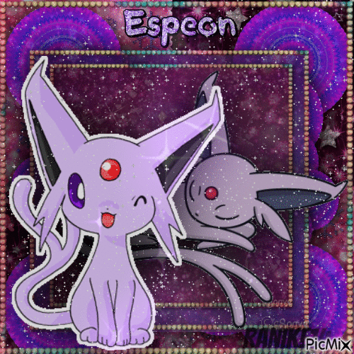 Espeon ❤ - 無料のアニメーション GIF
