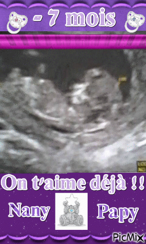 - 7 mois bébé - Darmowy animowany GIF