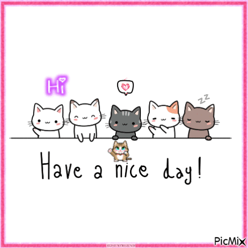Have a nice Day - 無料のアニメーション GIF