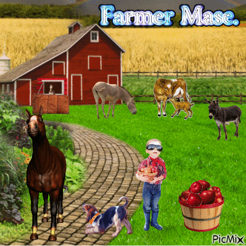 farmer Mase - GIF animado grátis