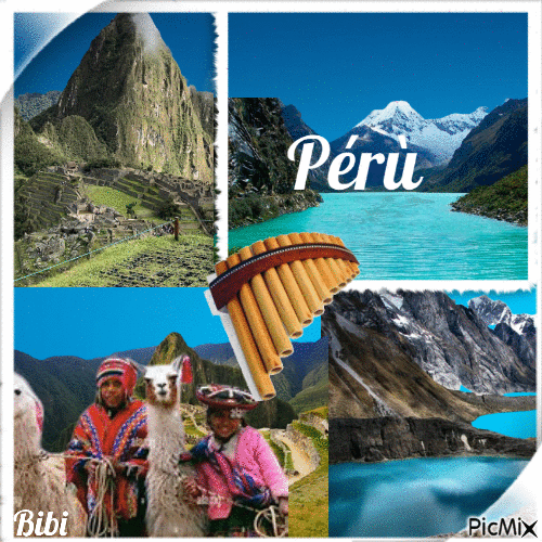 Le Pérou - Gratis animeret GIF