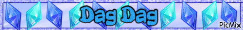 Sims: Dag Dag Banner 4 - Animovaný GIF zadarmo