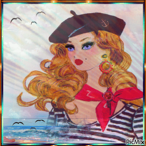 Sailor Sonia. - 免费动画 GIF