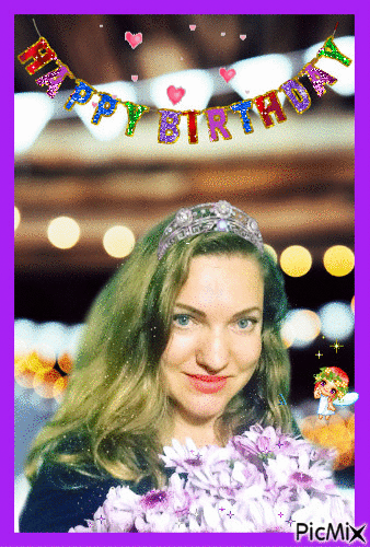 Birthday Card mfor Natalia - Gratis geanimeerde GIF