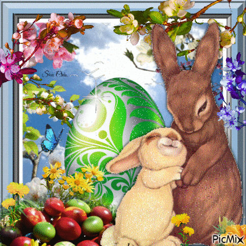 Boldog Húsvéti Ünnepeket! - GIF animasi gratis