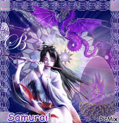 Samurai! - Bezmaksas animēts GIF