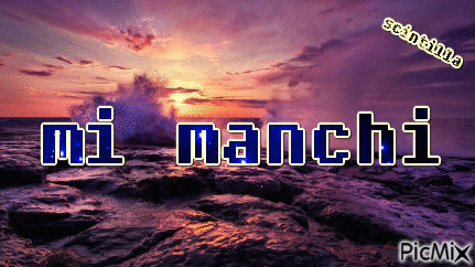 mi manchi - Δωρεάν κινούμενο GIF
