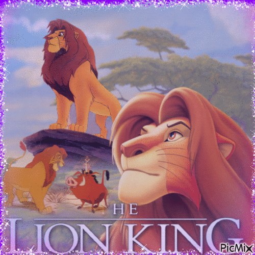 le roi lion - 無料のアニメーション GIF