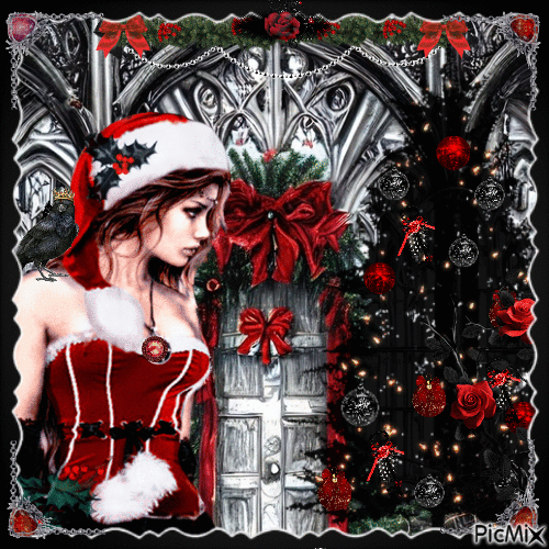Gothic Christmas - Nemokamas animacinis gif