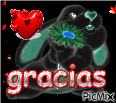 amor gracias - Animovaný GIF zadarmo