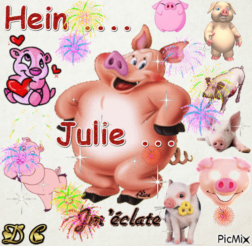 Julie - Animovaný GIF zadarmo