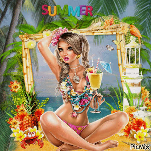 summer - Безплатен анимиран GIF