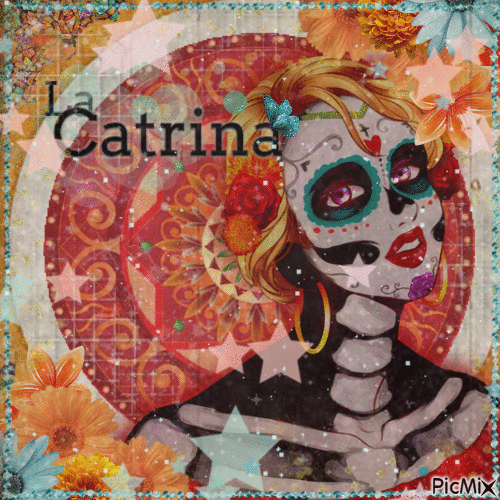✶ La Catrina {by Merishy} ✶ - Δωρεάν κινούμενο GIF