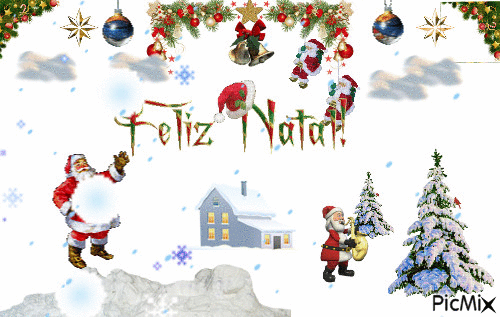 FELIZ NATAL - 無料のアニメーション GIF