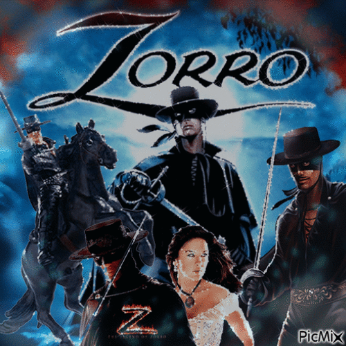 Zorro - Nemokamas animacinis gif