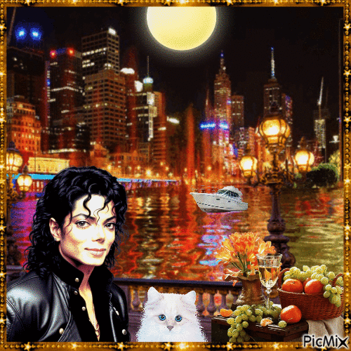 Michael Jackson. - Бесплатный анимированный гифка