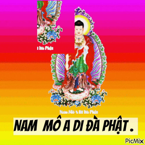 Nam Mô A Di Đà Phật - Animovaný GIF zadarmo