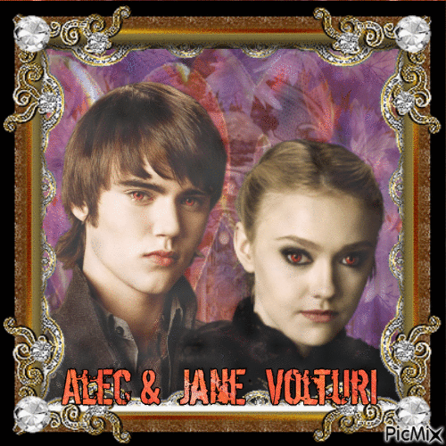 Alec & Jane Volturi - Free animated GIF