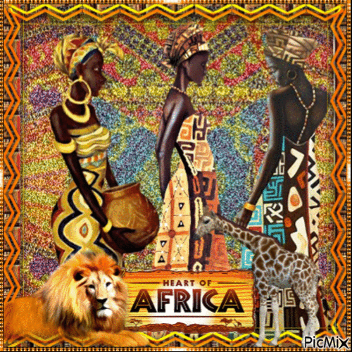 Africa - Nemokamas animacinis gif