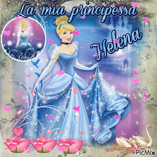 la mia principessa - Бесплатный анимированный гифка