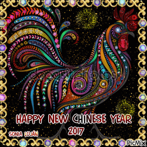 Happy New Chinese Year - Bezmaksas animēts GIF