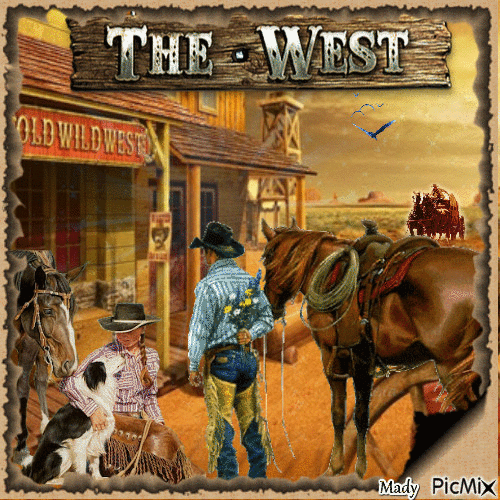 Le Western - GIF animé gratuit
