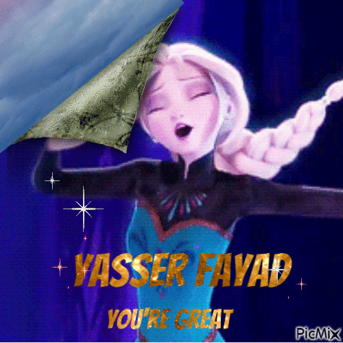 Yasser Fayad - Бесплатный анимированный гифка