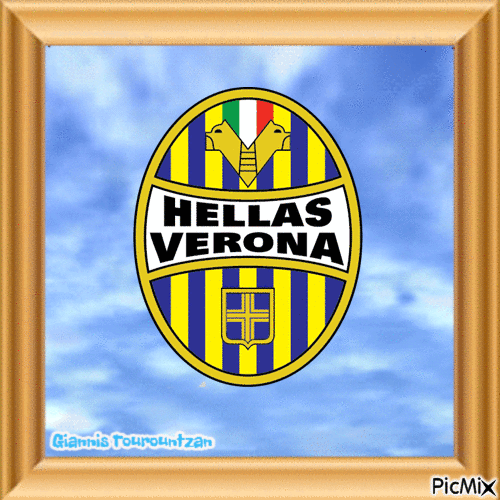 FC HELLAS VERONA - FOOTBALL TEAM - 無料のアニメーション GIF