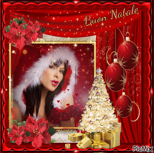 Merry Christmas to all my friends - Ingyenes animált GIF