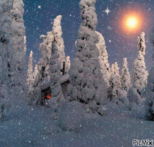 snow - Animovaný GIF zadarmo