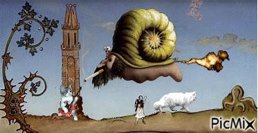 Snail Cruising! - Бесплатни анимирани ГИФ