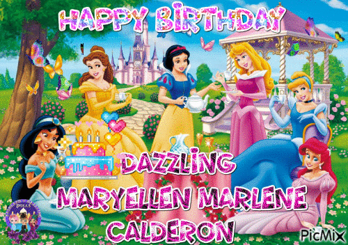 Maryellen Marlene Calderon - GIF animate gratis