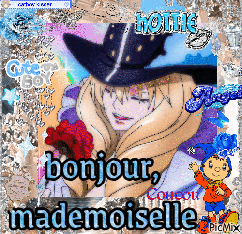 cavendish one piece french gay boy - Безплатен анимиран GIF