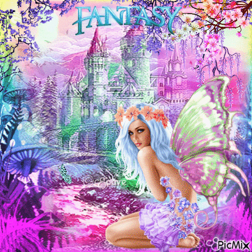 Fairy castle - Δωρεάν κινούμενο GIF