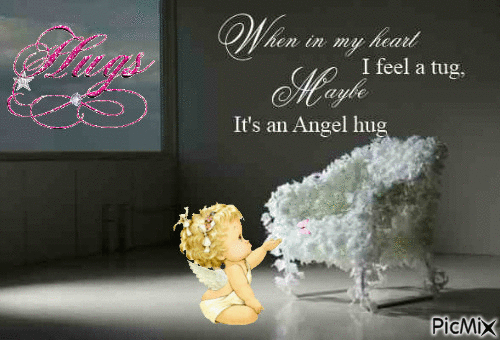 Angel Hug - Darmowy animowany GIF