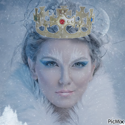 Snow Queen - Animovaný GIF zadarmo